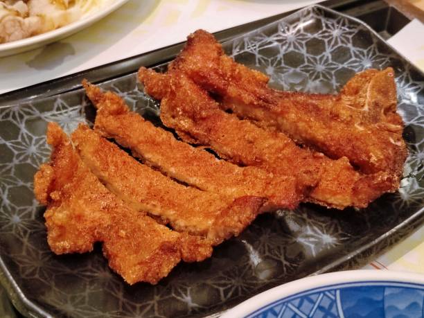 Crispy fried pork chop